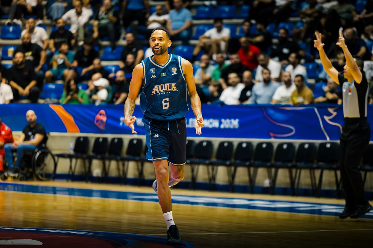 AlUla #6 after the three, FIBA WASL Final 8 in Lebanon
